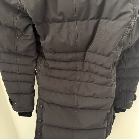 Canada Goose Small 'Lorette' Hooded Down Parka with Genuine Coyote Fur Trim - Picture 5 of 9
